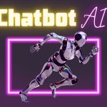 Robot image modern running ai chatbot text